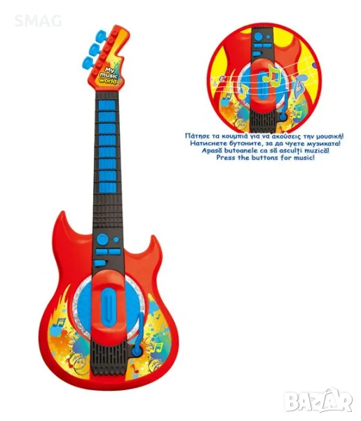 Игра китара със звуци S_1231731, снимка 1