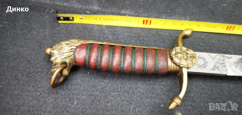 Британски корски кортик, сабя от ПСВ, снимка 1