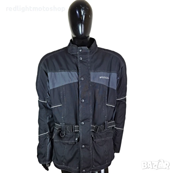 📌 5145 | Speed Level | Мъжко текстилно мото яке | КАТО НОВО | XL | 140 лв, снимка 1