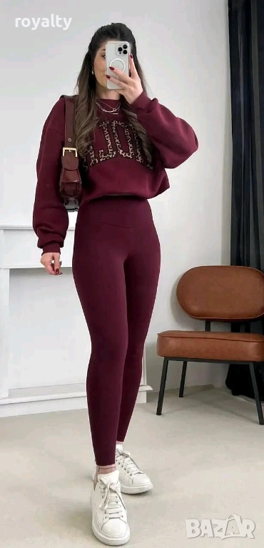 Червен Дамски Клин Oysho, снимка 1