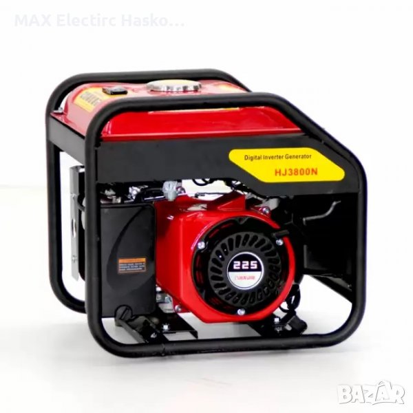 Инверторен генератор за ток BULPOWER 4KW HJ 3800H МОНОФАЗЕН, снимка 1