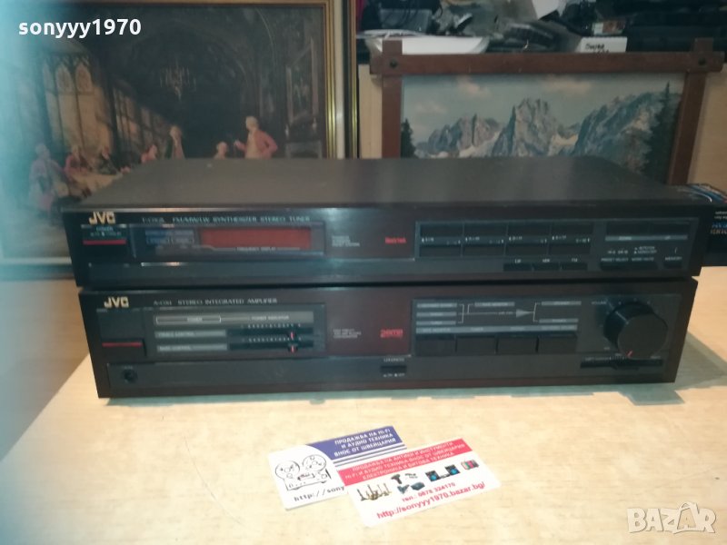 jvc ampli+jvc tuner-japan-внос sweden 2110201648, снимка 1