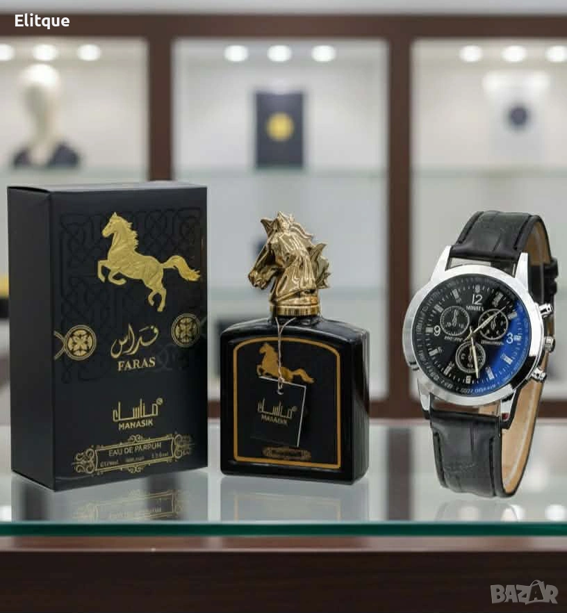 парфюм и часовник , снимка 1