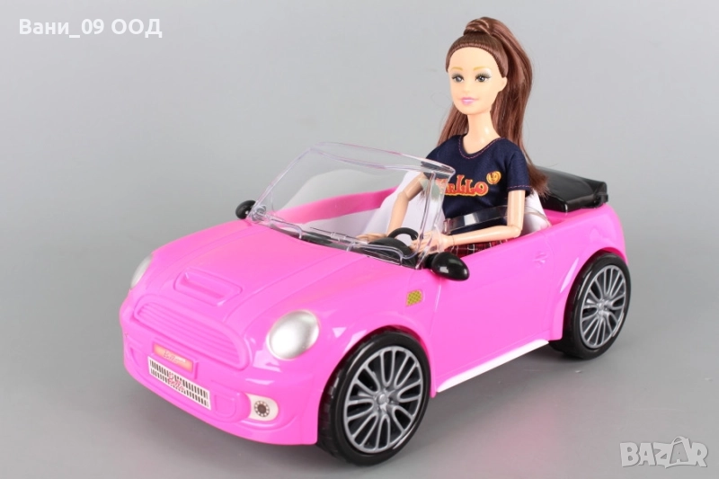Кукла Барби с кола, снимка 1