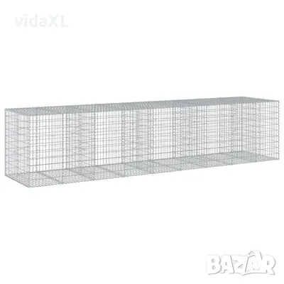 vidaXL Габионна кошница с покритие, (SKU:3295197, снимка 1