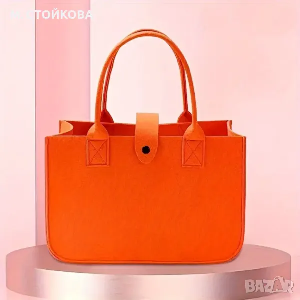 чанта за многократна употреба от филц, снимка 1