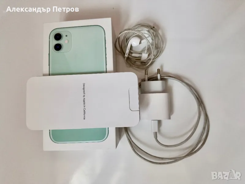 Кутия Аксесоари Айфон 11 128ГБ Зелен / Iphone 11 128GB Green, снимка 1