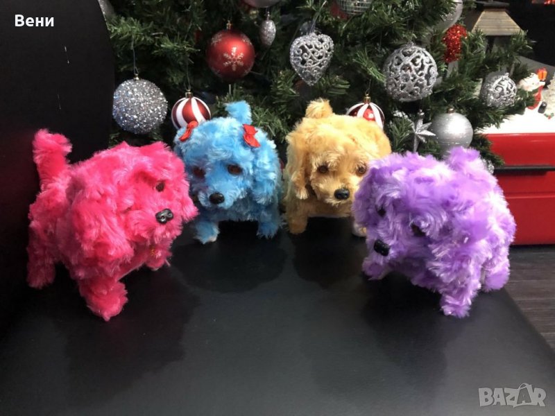 Ходещо и лаещо куче със светещи очи или опашка, снимка 1