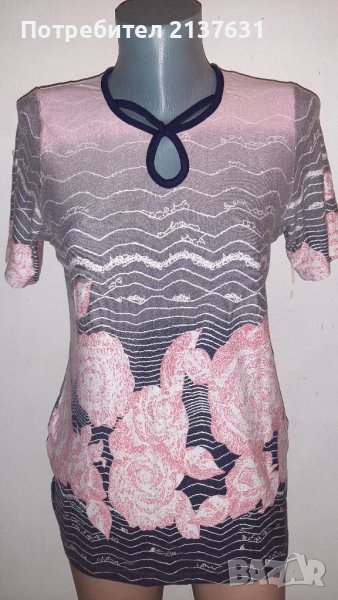 ДАМСКА БЛУЗА Размер М  - Българско Производство , снимка 1