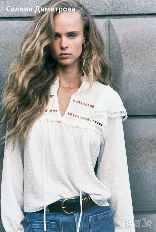 Дамска релефна блуза H&M, снимка 1