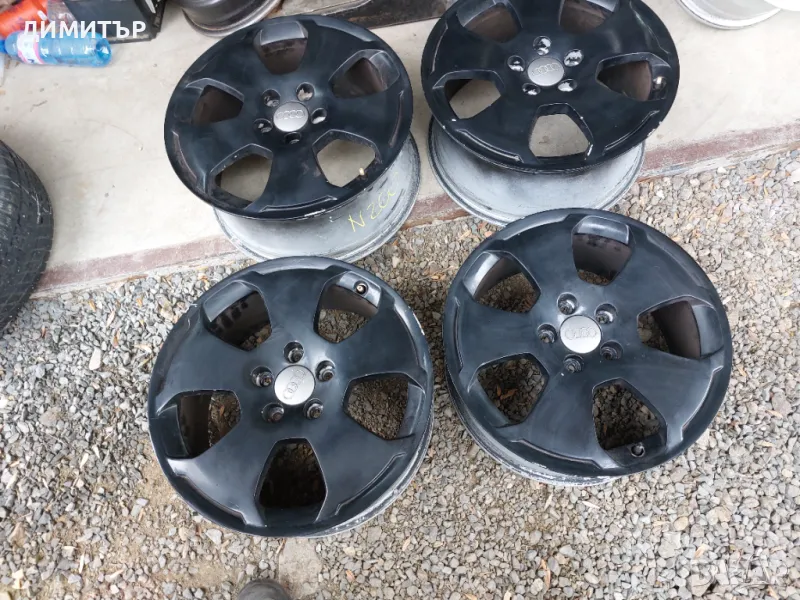 4БР.АЛУМИНИЕВИ ДЖАНТИ 17ки за AUDI 5x112 7,5j et58, снимка 1