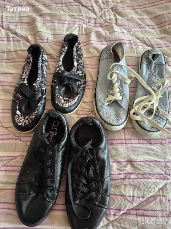 Лот от 3 чф. детски обувки 10 лв, снимка 1