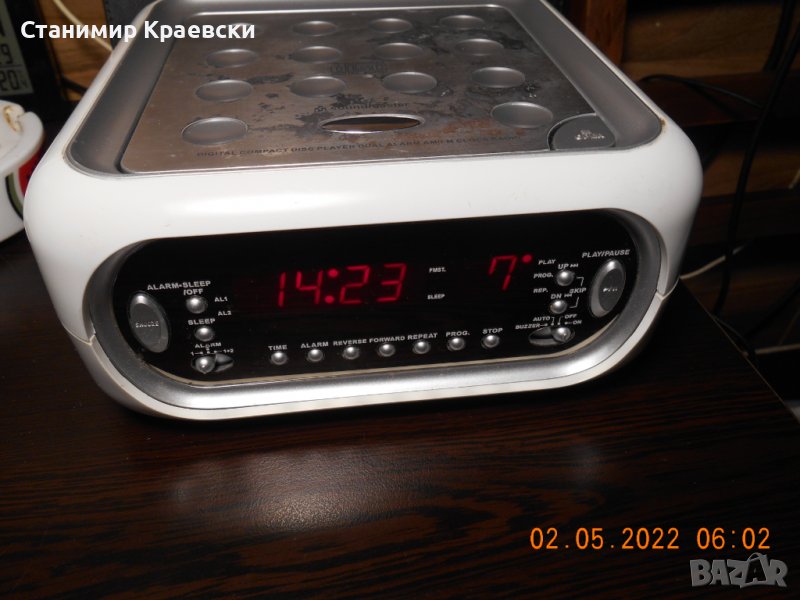 Soudmaster URD-770 CD FM Alarm Clock, снимка 1