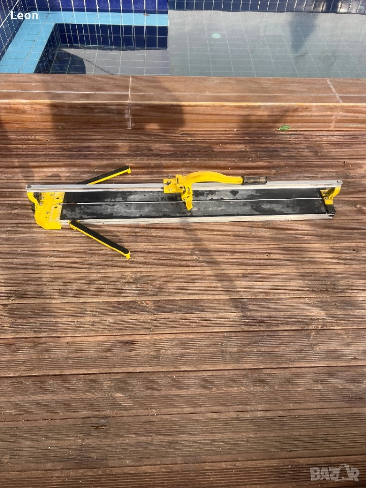  Професионална релсова машина за рязане на плочки, снимка 1