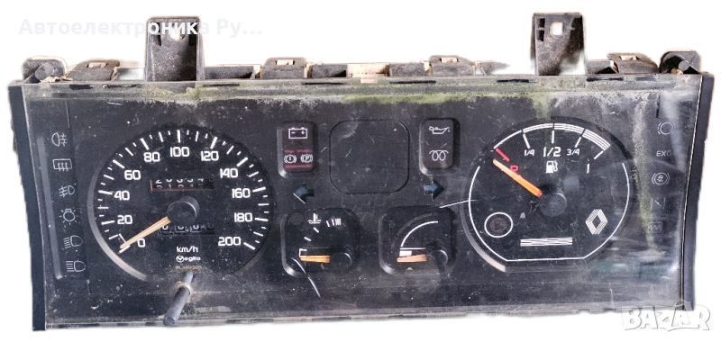 Километраж за Renault Clio I Hatchback (05.1990 - 09.1998) 1.8 (B/C57C, B/C57U), 88 к.с., снимка 1