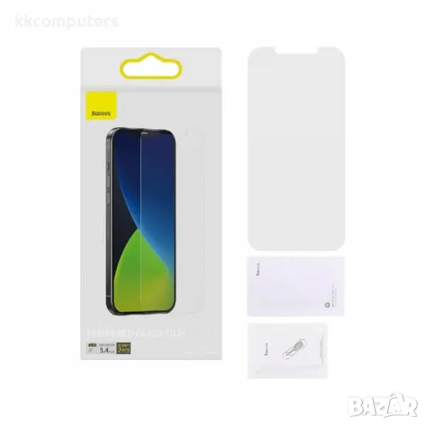Baseus EYE LM02 (2бр.) Стъклен screen protector 0.25 /Full-МАТ / за iPhone 12 Pro Max 6.7 Баркод : 2, снимка 1