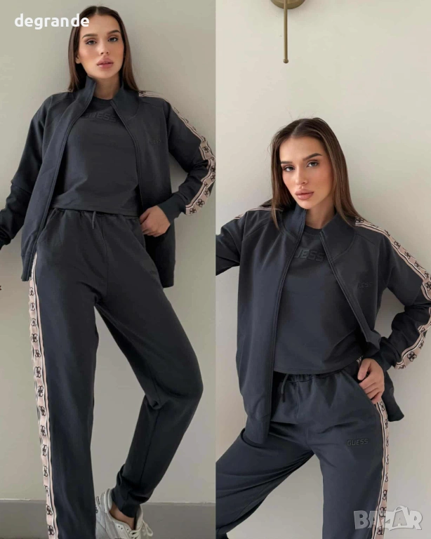 Дамски кипи от 3 части на Guess, снимка 1
