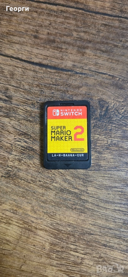 игра за nintendo switch super mario maker 2, снимка 1