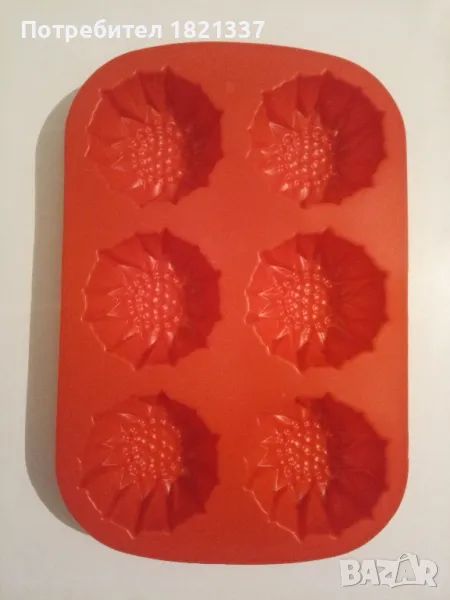 Силиконова форма за мъфини , снимка 1