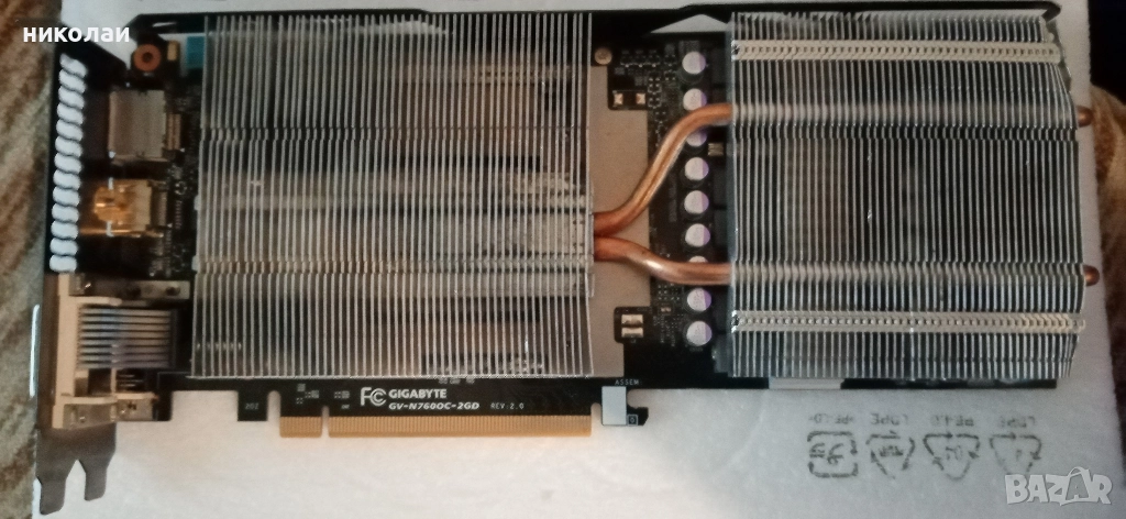 Prodavam video karta gtx 760 2gb, снимка 1