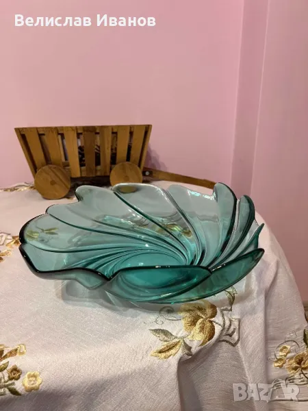 Винтидж стъклена купа Arcoroc. Перфектно състояние., снимка 1