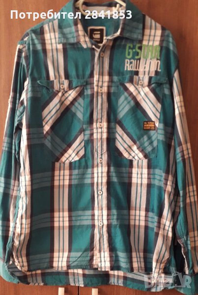 Мъжка риза G-star,XL, снимка 1