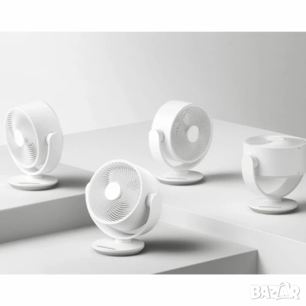 Настолен вентилатор Diplomat DFX-636, 8", 50W, 3D циркулация, 3 скорости, механично управление, снимка 1