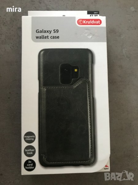 Кожен калъф за Galaxy S9, снимка 1