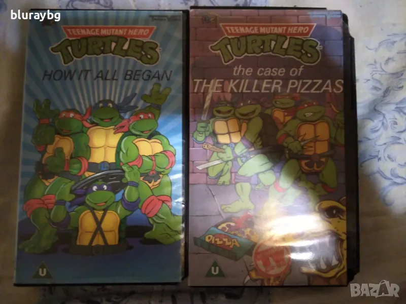 Костенурките нинджа видеокасети/ TMNT vhs, снимка 1