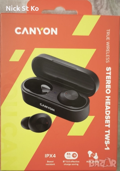 Слушалки Canyon - използвани, снимка 1