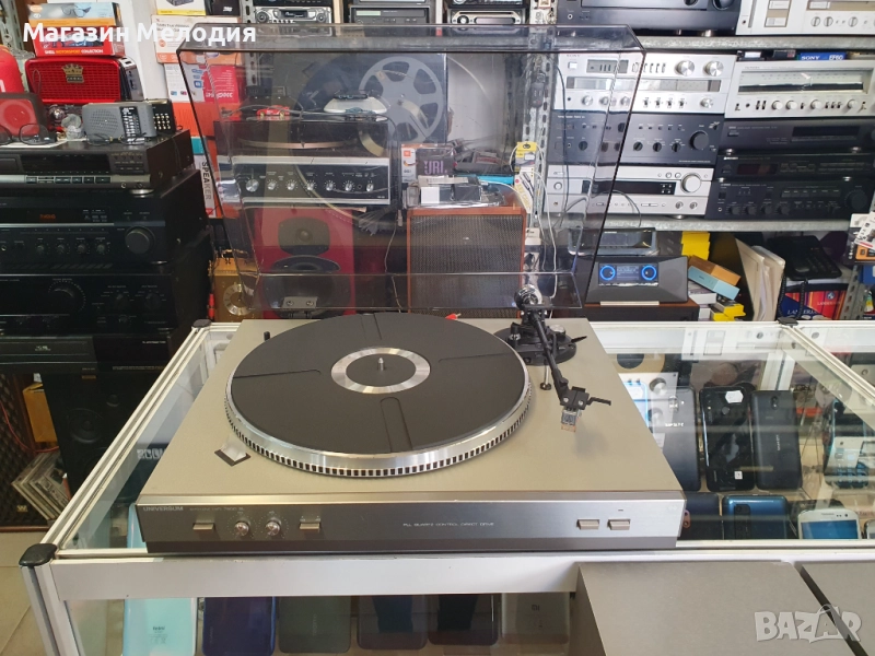 💽📻📀🎶 Грамофон Universum F2010 Direct Drive В отлично техническо и визуално състояние., снимка 1