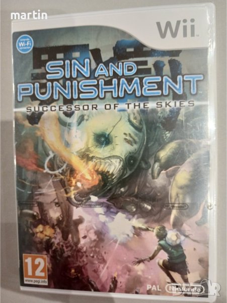 Nintendo Wii игра Sin and punishment, НОВА (sealed), снимка 1