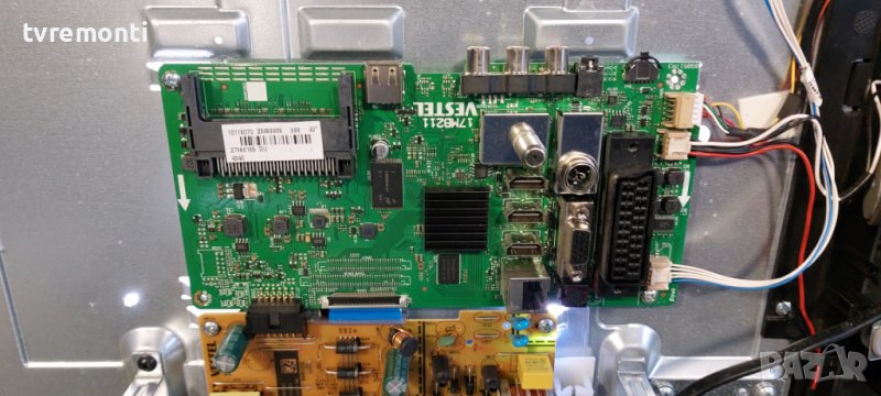 MAIN BOARD ,17MB211S , for 40 inc DISPLAY VES400UNDS-2D-N12 Telefunken D40F278M4CW , снимка 1
