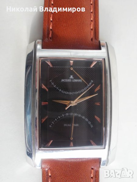 Jacques Lemans швейцарски оригинален мъжки ръчен часовник, снимка 1