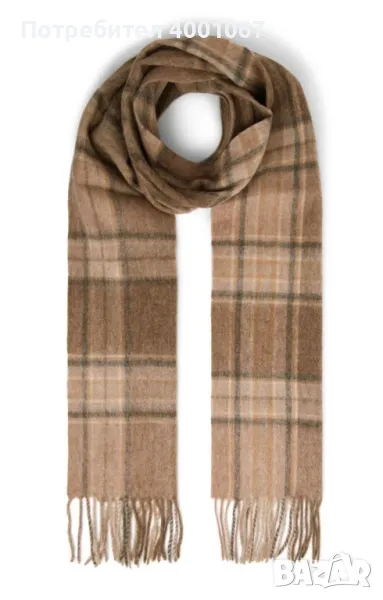 кафяв шал , снимка 1