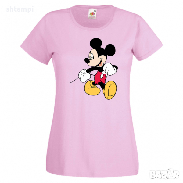 Дамска тениска Mickey Mouse 6 .Подарък,Изненада,, снимка 1