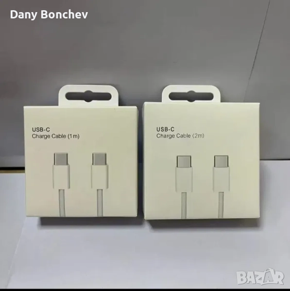 Кабел за зареждане Type- C to Type-C cable, снимка 1