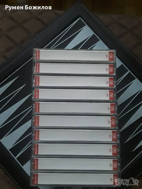 10 касети SONY запазени и добри, снимка 1