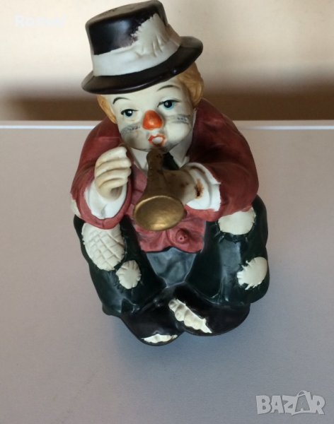 Стара колекционерска порцеланова музикална фигурка Sun Saint, снимка 1