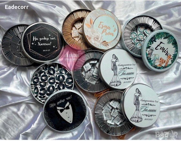 Шоколадови бонбони в кутия , снимка 1