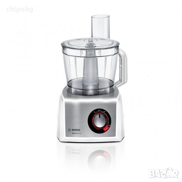 Кухненски робот, BOSCH MC812S820, Food processor, MultiTalent 8, 1250 W, add.Tritan blender, Citrus , снимка 1