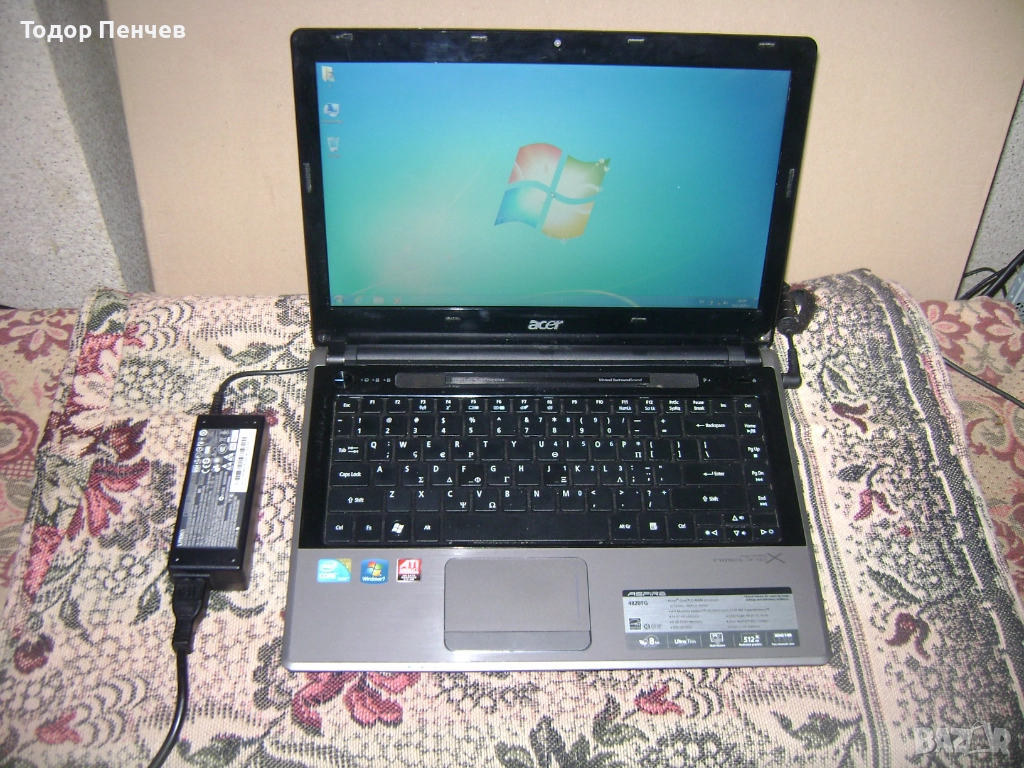 Аcer Aspire  4820TG - Core i5, 4 GB RAM, 500 GB HDD, зарядно, снимка 1