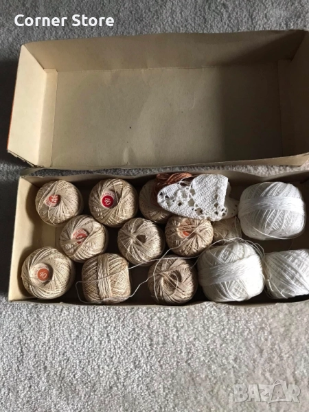 Прежда от старото производство за плетене, снимка 1