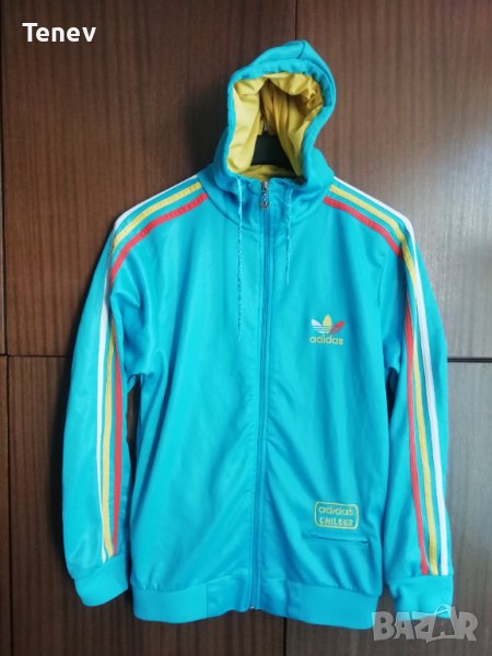 Adidas Chile 62 оригинално мъжко горнище размер S с качулка, снимка 1