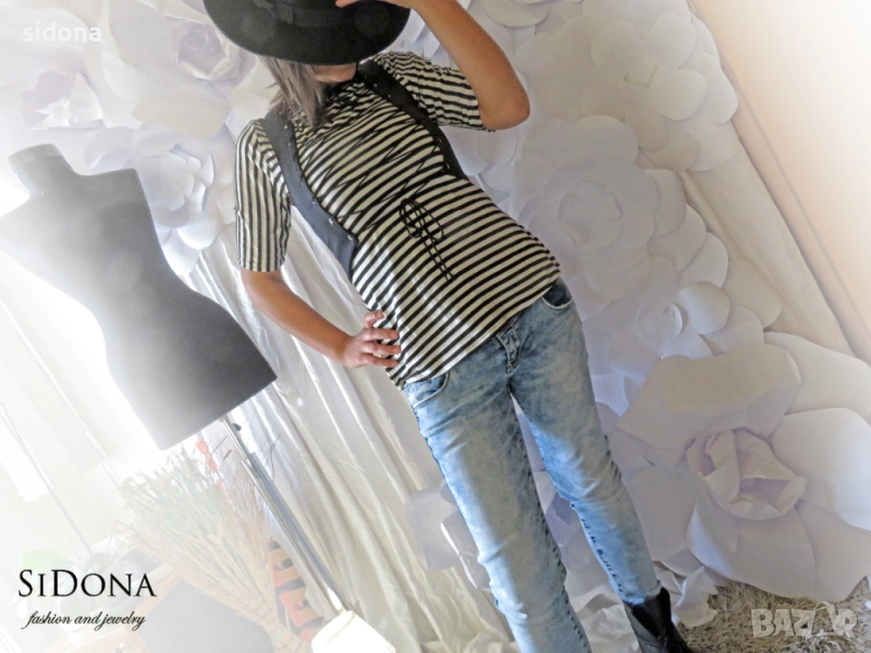 Блузи с къс ръкав SiDona, снимка 1