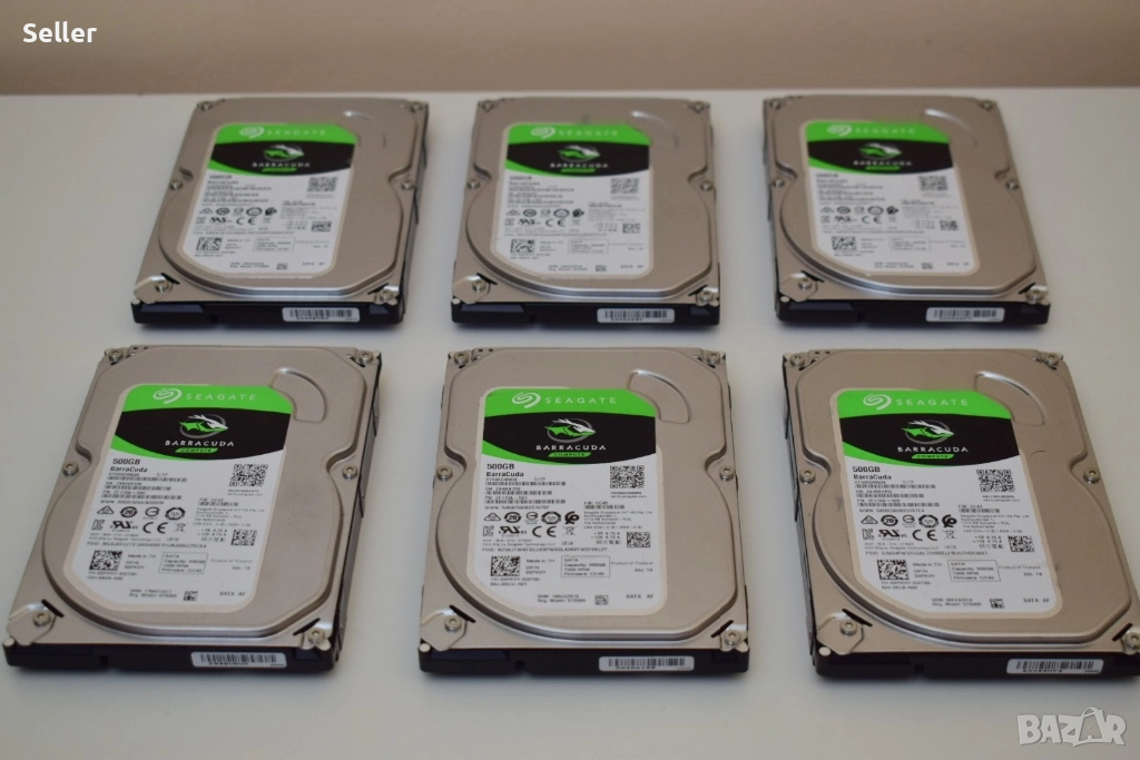 500GB Seagate HDD Barracuda 7200 SATA, снимка 1