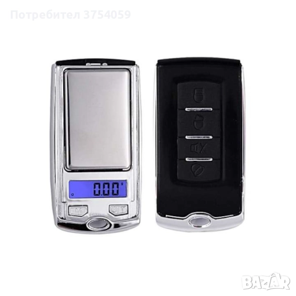 Електронна бижутерска везна, ключодържател, снимка 1