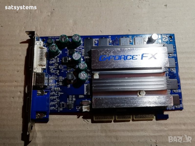 Видео карта NVidia GeForce Albatron FX5200P 128MB DDR 128bit AGP, снимка 1