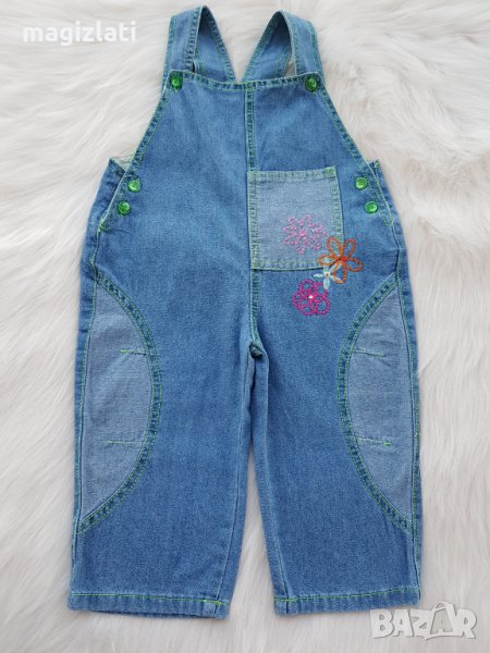 Дънков гащеризон 12-18 месеца, снимка 1