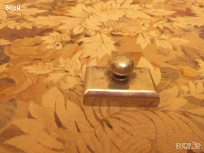 Метална тежест за хартия/подложка за печат, снимка 1